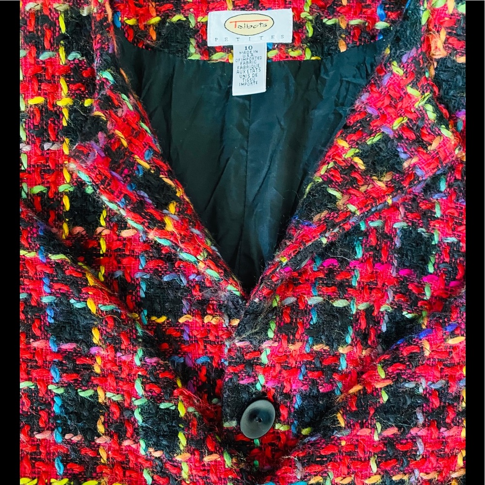 Talbots petites Multicolored Jacket - Picture 4 of 7